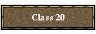 Class 20